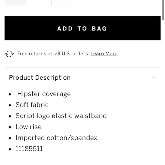 VSPink Hipster Panty - Picture 3 of 6